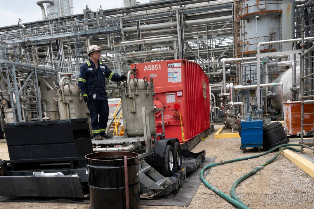 Industrial cleaning approach