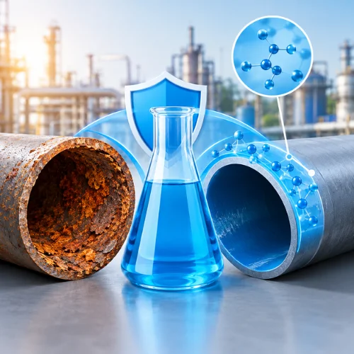 Corrosion inhibitors protecting metal pipes from rust and corrosion